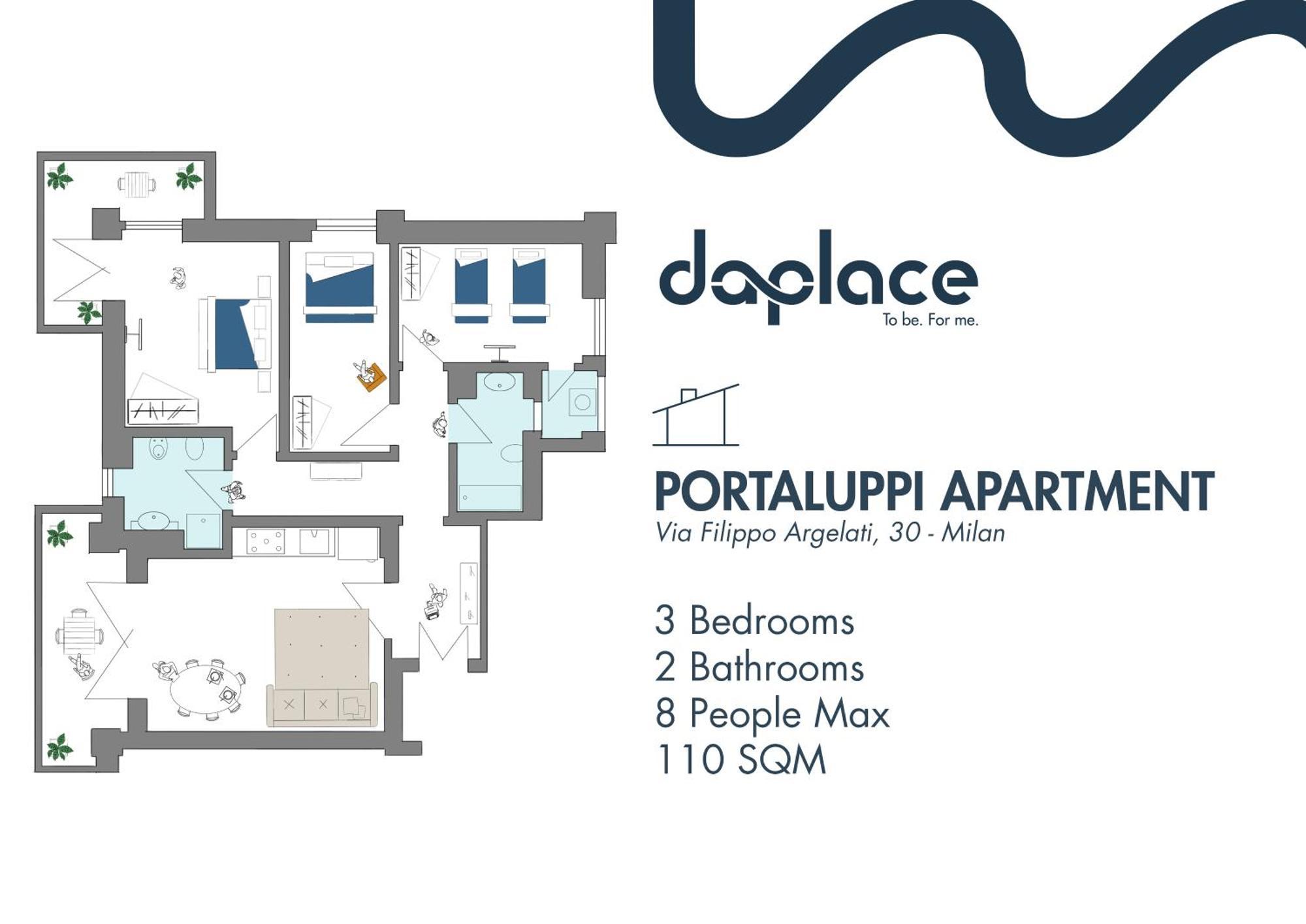 Daplace - Portaluppi Apartment Milán Exterior foto